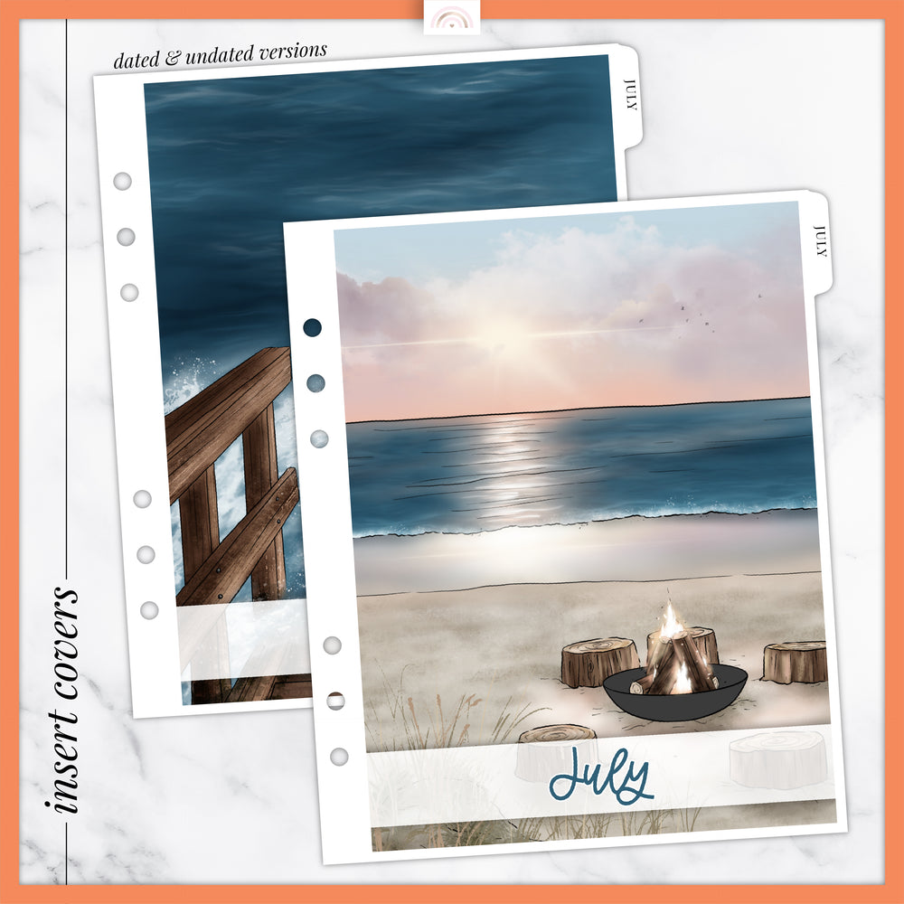 Summer Nights Insert Cover Sticker