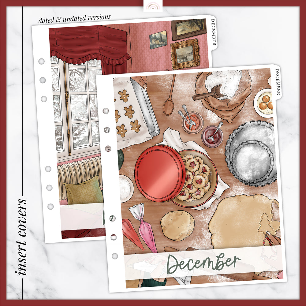 Christmas Memories Insert Cover Sticker