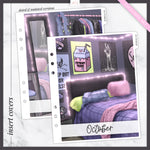 Goth Doll Insert Cover Sticker