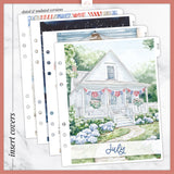 Hello July Insert Cover Sticker