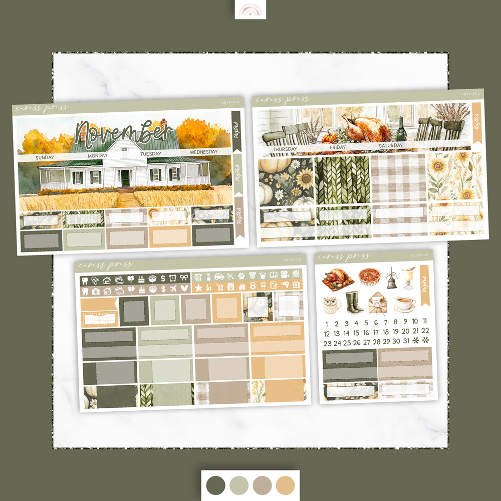 November Monthly - Grateful