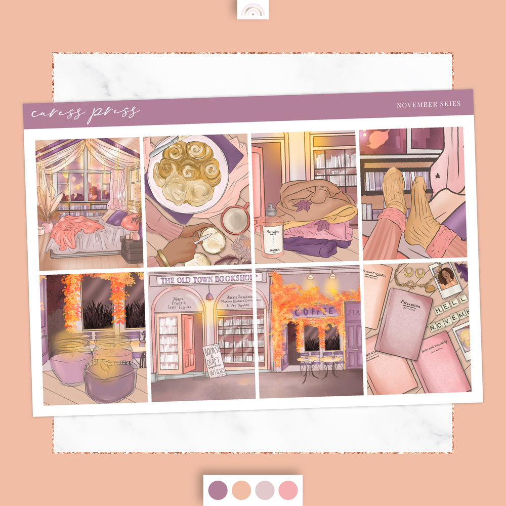 November Skies - Weekly Kit