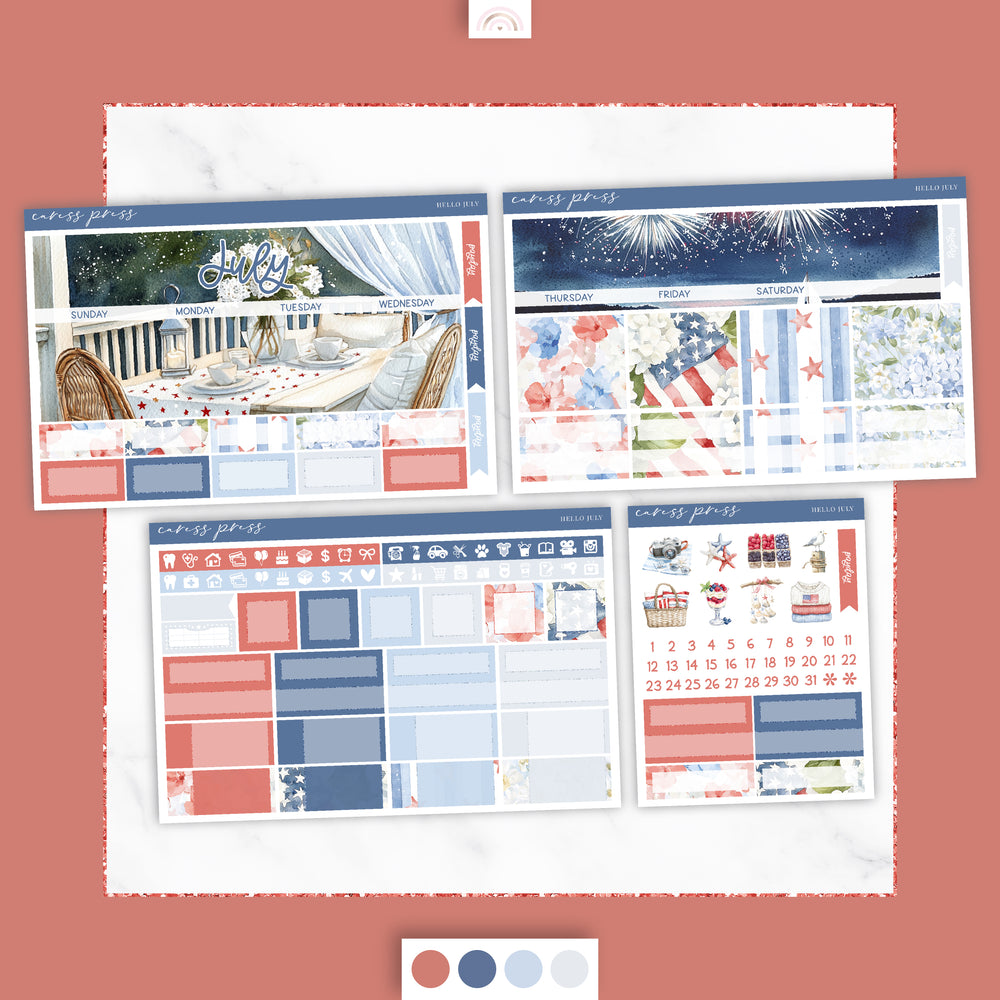 July Monthly - Hello July