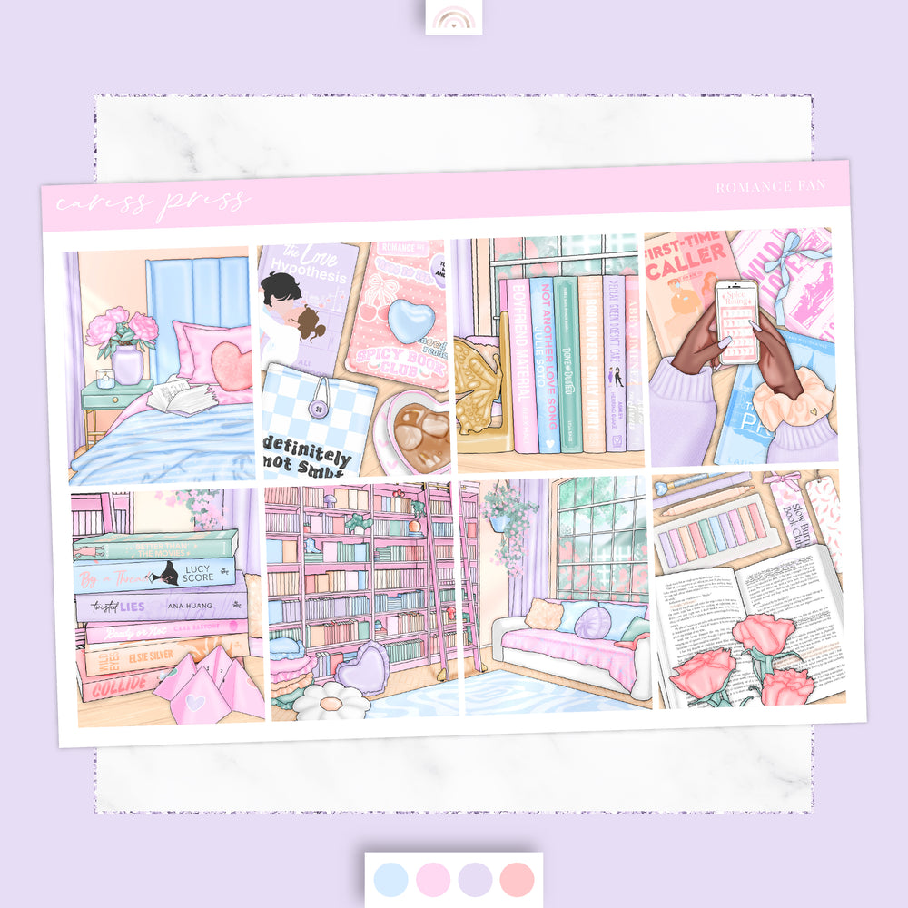 Romance Fan - Weekly Kit