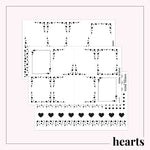 Hearts Foil Bundle *matches January 2024 mystery*