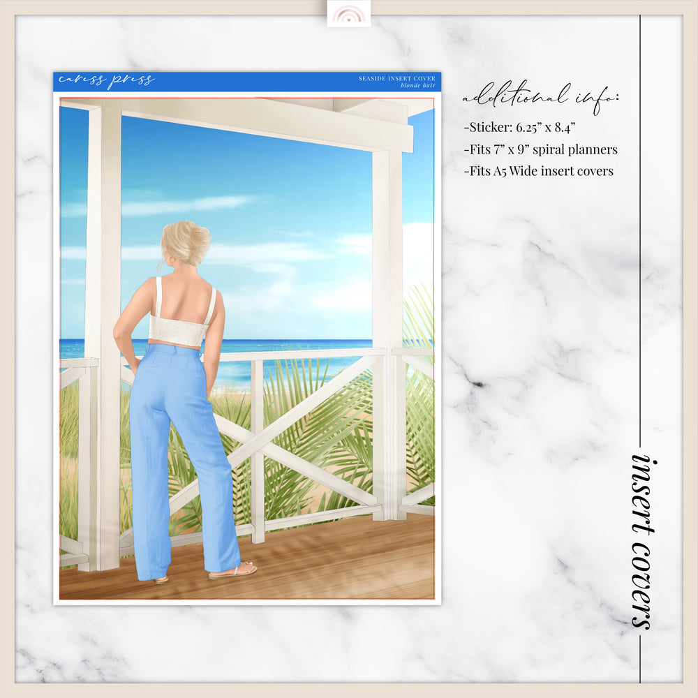 Seaside Insert Cover Sticker