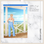 Seaside Insert Cover Sticker