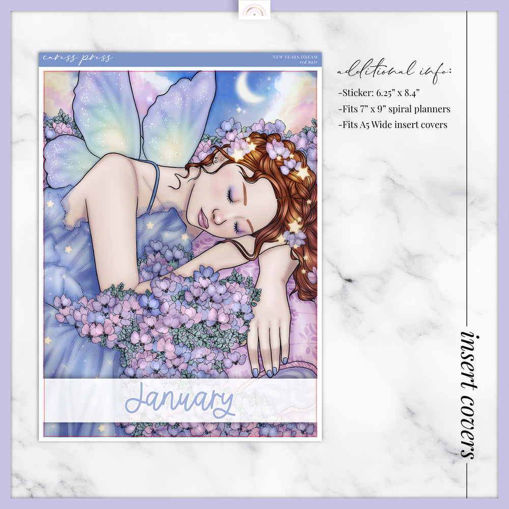New Years Dream Insert Cover Sticker