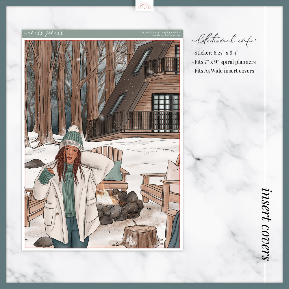 Frozen Lake Insert Cover Sticker