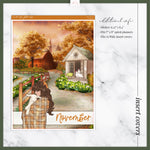 Autumn Farm Insert Cover Sticker