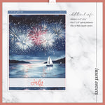 Hello July Insert Cover Sticker