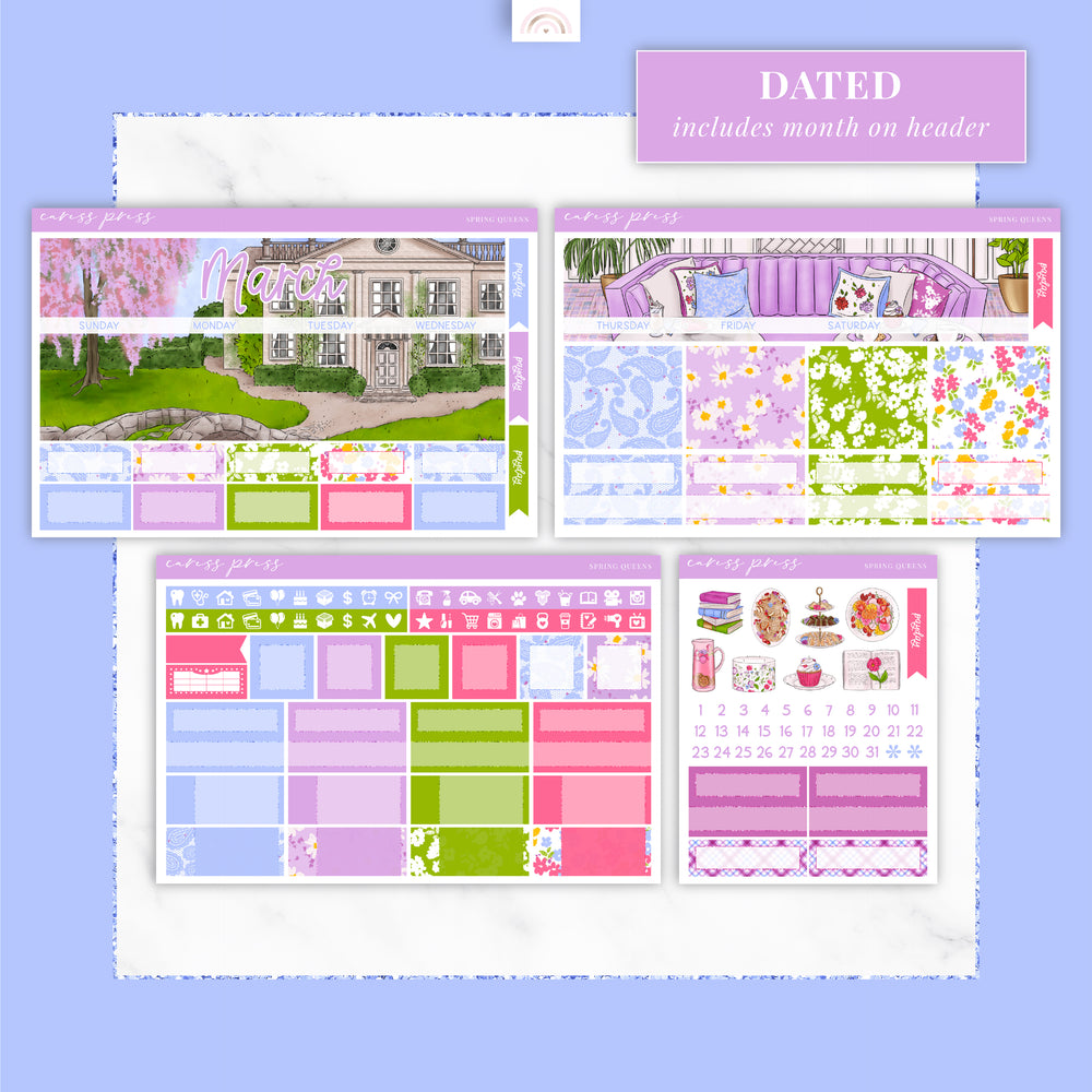 Spring Queems March Monthly - Spring Queens – Caress Press