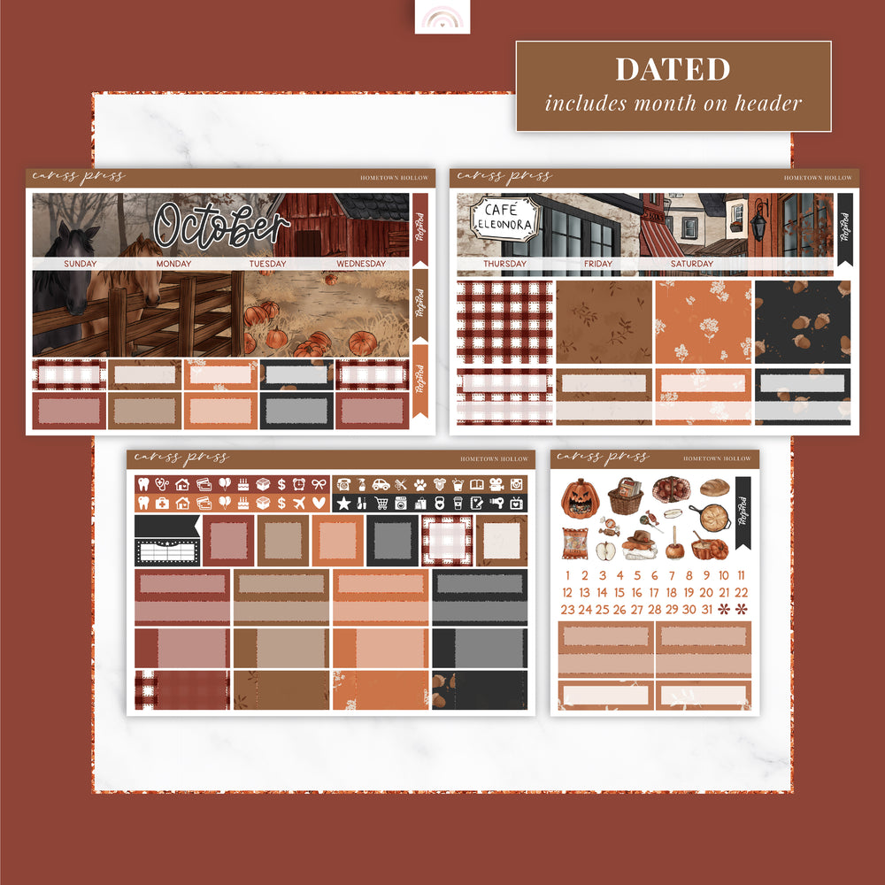 October Monthly - Hometown Hollow