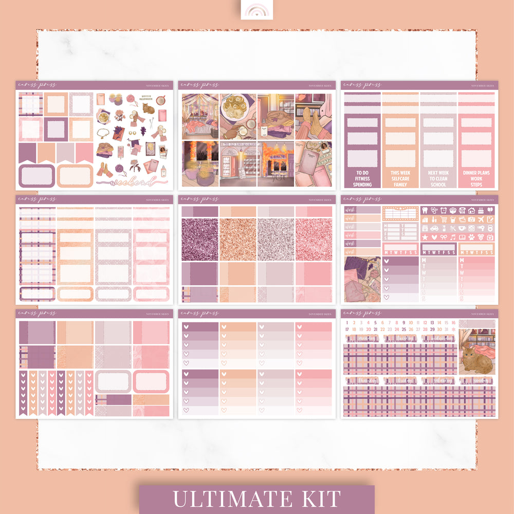 November Skies - Weekly Kit