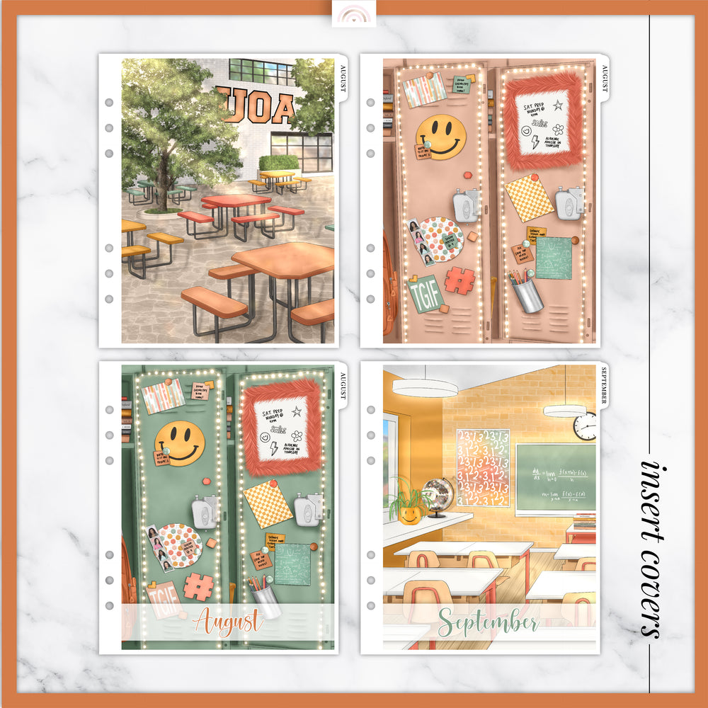 Scholar Society Insert Cover Sticker (AUG & SEP options)