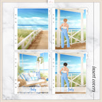 Seaside Insert Cover Sticker