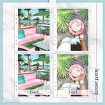 Beach Club Insert Cover Sticker