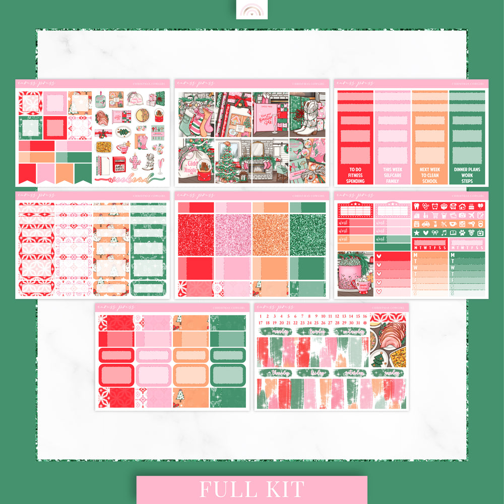 Christmas Cowgirl - Weekly Kit