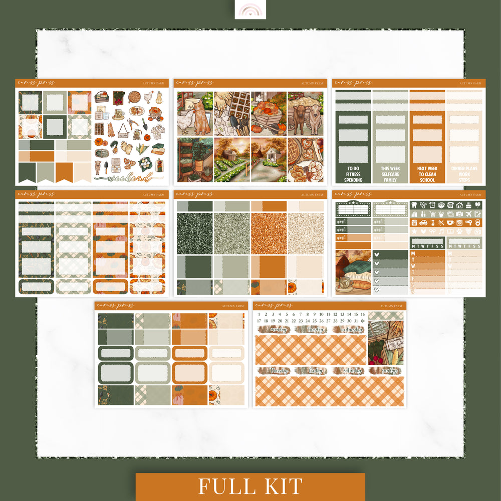 Autumn Farm - Weekly Kit
