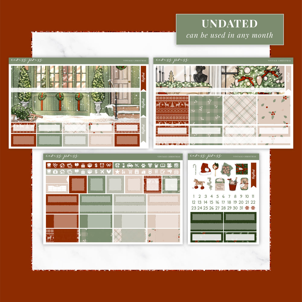 December Monthly - Vintage Christmas