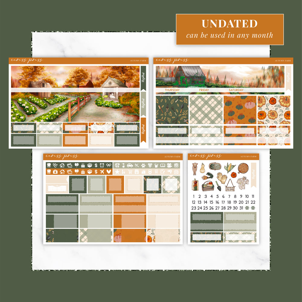 November Monthly - Autumn Farm