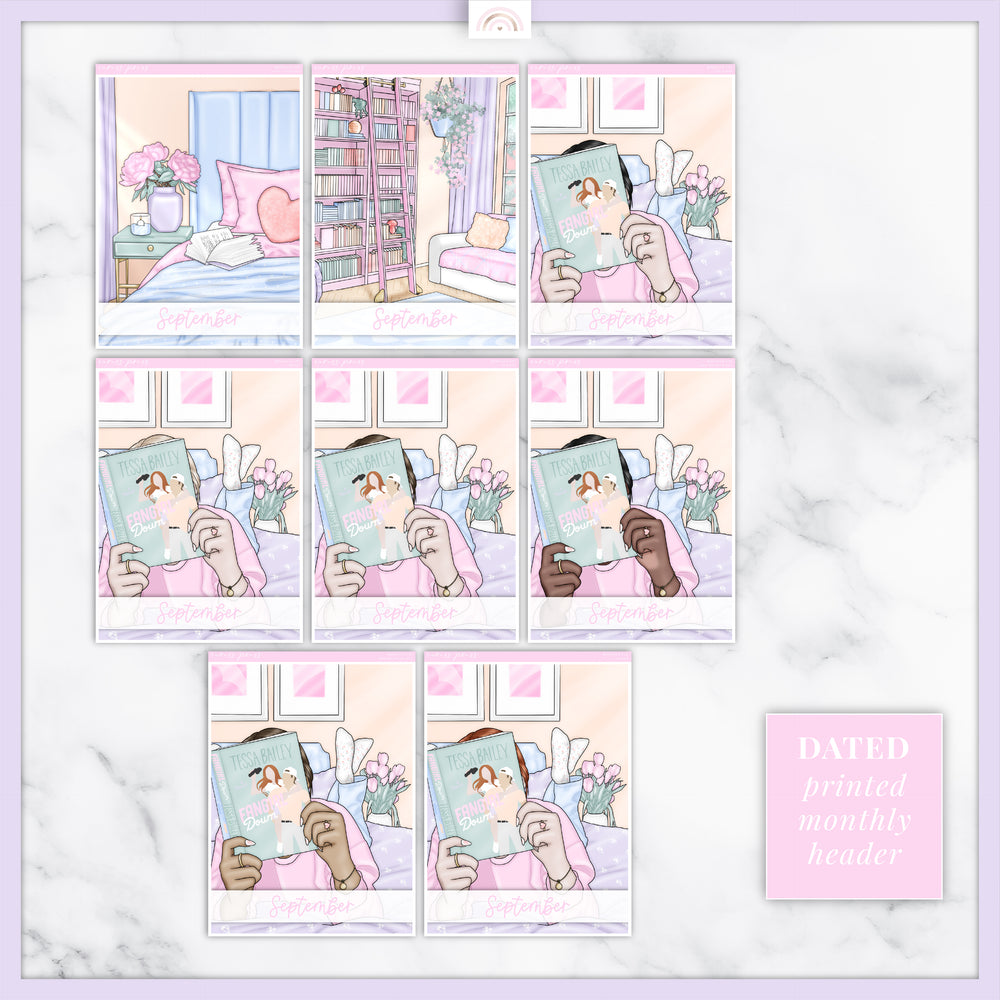 Romance Fan Insert Cover Sticker