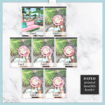 Beach Club Insert Cover Sticker