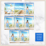 Seaside Insert Cover Sticker