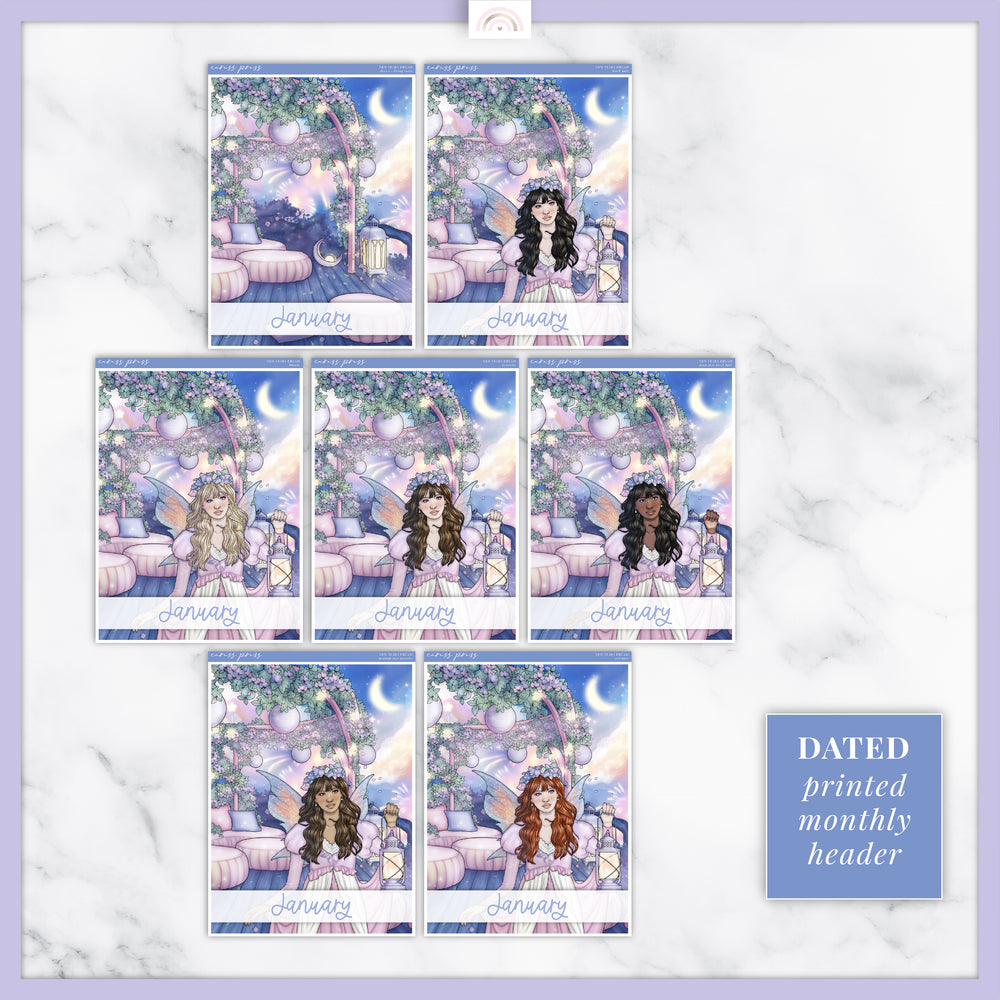 New Years Dream Insert Cover Sticker