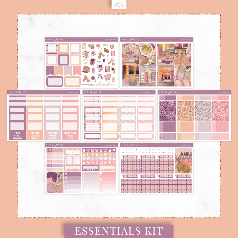 November Skies - Weekly Kit