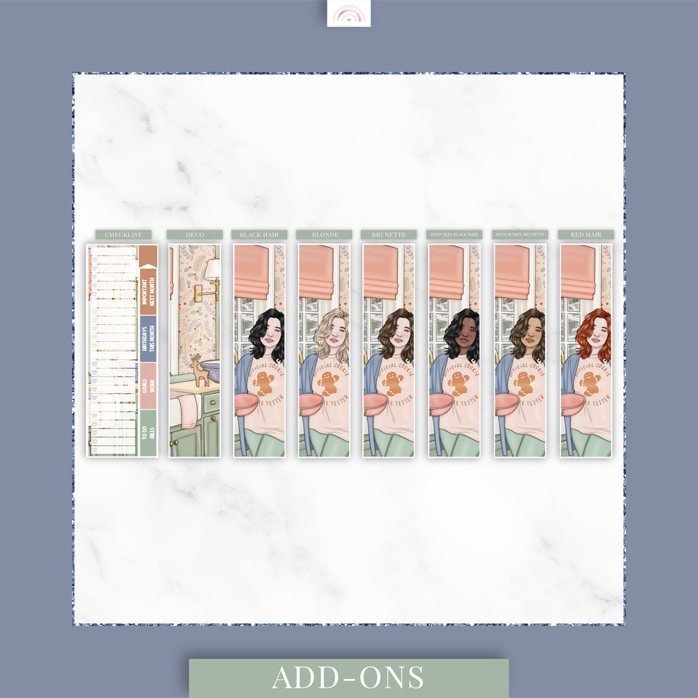 December Monthly Extra Sidebar - Cozy Christmas