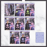 Goth Doll Insert Cover Sticker