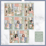 Cozy Christmas Insert Cover Sticker