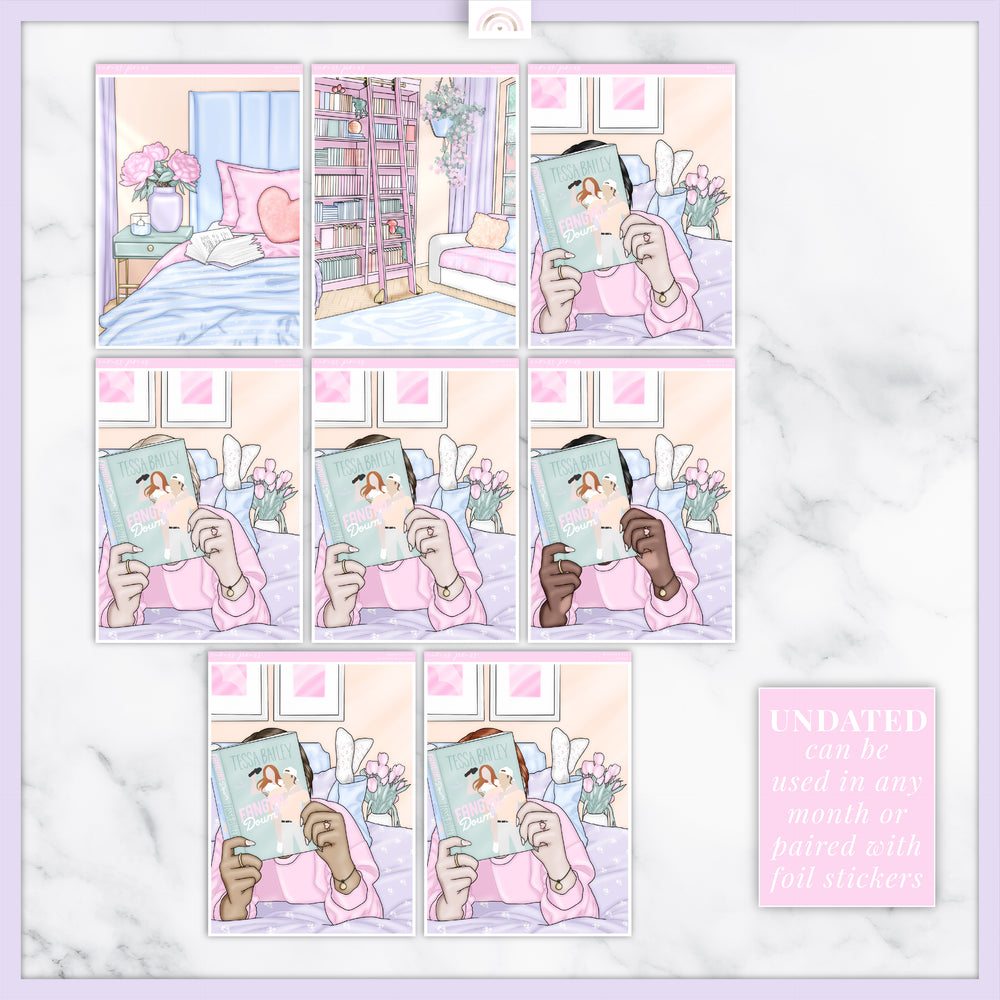 Romance Fan Insert Cover Sticker