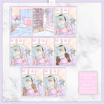 Romance Fan Insert Cover Sticker