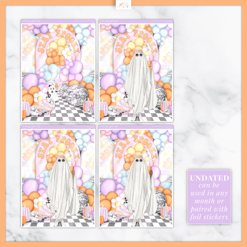 Groovy Ghouls Insert Cover Sticker