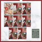 Christmas Memories Insert Cover Sticker