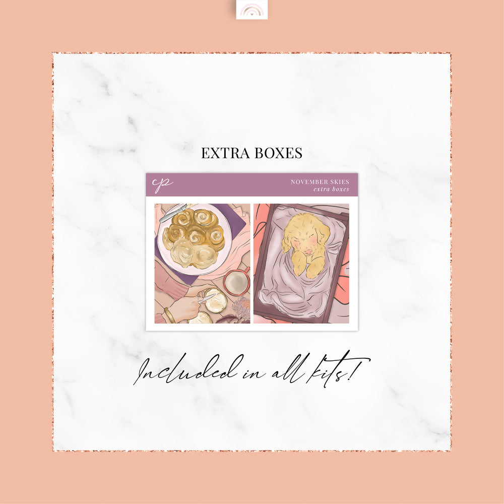 November Skies - Weekly Kit