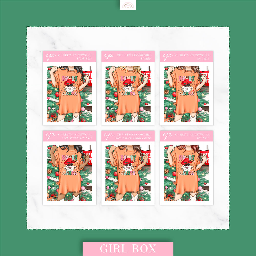 Christmas Cowgirl Add-ons