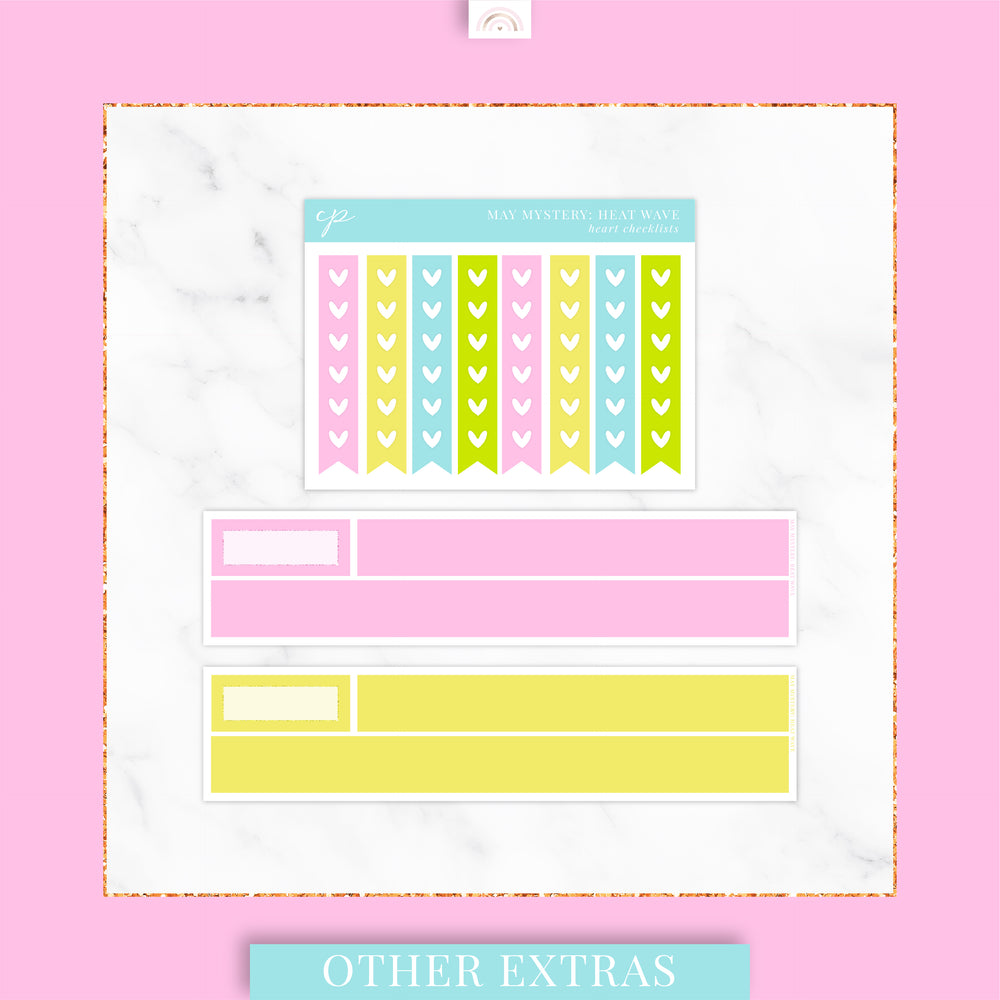 Heat Wave May 2024 Mystery Kit AddOns Caress Press