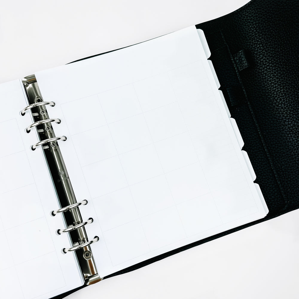 UNDATED Months + Weeks // A5 Wide Planner Inserts