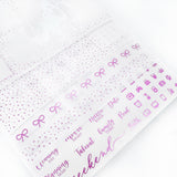 Sparkle Foil Bundle | Limited Edition Matte Hot Pink | *new* Rose Gold