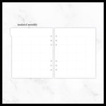 UNDATED Months + Weeks // A5 Wide Planner Inserts (2024 version)