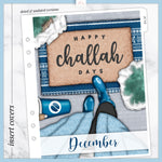 Hanukkah Honey Flatlay Insert or Planner Cover Sticker