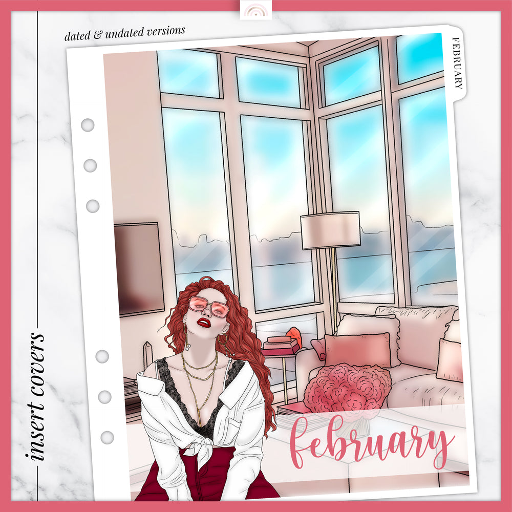 XOXO Insert or Planner Cover Sticker