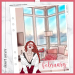 XOXO Insert or Planner Cover Sticker