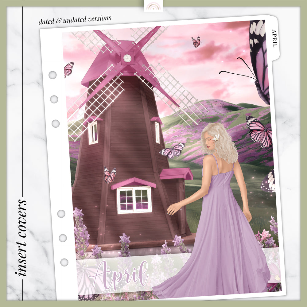 Flora Insert Cover Sticker