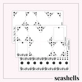 Seashells Foil Bundle (*matches July Mystery Kit*)