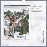 Snowbound Insert and Planner Cover Sticker