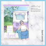 Meadow Insert or Planner Cover Sticker